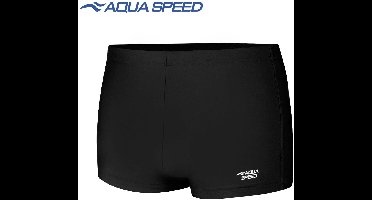 Aqua Speed Niko Zwemshort Heren – Comfortabel, Elastisch & Chloorbestendig - Zwart 3XL