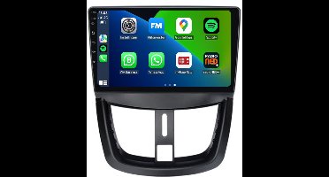 Carplay autoradio voor Peugeot 207 | 207CC | 207(CC) Cabrio | 206+ | 2006 t/m 2015 | Android 13 | Draadloos Apple Carplay & Android Auto | 2GB + 32GB | 8-Core | Davilon | 2025 model | 2006 t/m 2011 2012 2013 2014 2015 | Bluetooth & Wifi
