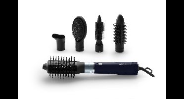 Arzum Revolution Heteluchtborstel AR5162-94300 | Zwart - 1200W - 5 opzetstukken - 3-staps temperatuurcontrole - Ionentechnologie
