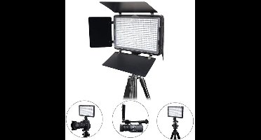 LuminexPro U600 - studiolamp - fotografie accessoires - statief. 75-2.1 meter hoog - beter dan ringlamp - bluetooth afstandbediening - softbox studiolamp 3200k tot 5600k - 40 W - mini statief - Studio lamp
