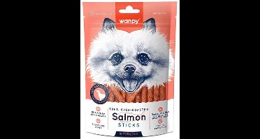 3x 100 gram Wanpy Zalm Sticks - hondensnack