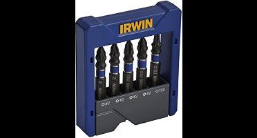 Irwin IMPACT 5-delig PZ PH TX POCKET schroefbitset 1923433