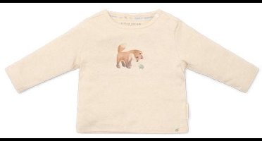 Shirt lange mouw - Zand - Forest Friends - Vosje-62