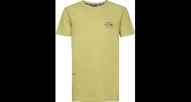 Petrol Industries - Jongens Logo T-shirt Reefsidewalk - Groen - Maat 104