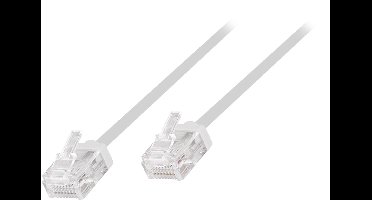 LogiLink CQ3071U netwerkkabel Wit 5 m Cat6a U/UTP (UTP)