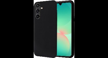 Hoesje geschikt voor Samsung Galaxy A17 5G / A26 - Mat Back Case Zwart