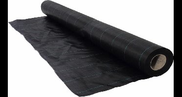 Nature - Gronddoek - 2,1 x 25m - 100 g/m² - zwart - anti-worteldoek