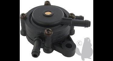 Kunststof benzinepomp voor BRIGGS & STRATTON, HONDA, JOHN DEERE, KAWASAKI, KOHLER, LONCIN voor slang met dia ø: 6mm