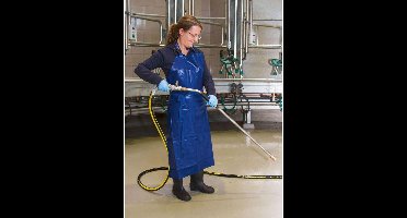 Kerbl - Melk- - en - wasschort - blauw - synthetisch - 125x100 - cm - 15151