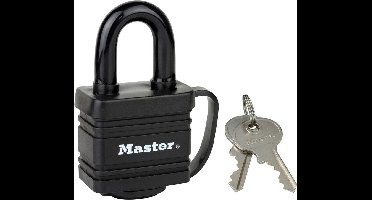 MasterLock Hangslot - Gelamineerd Staal - Zwart - 40 mm - 7804EURD