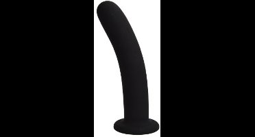 Power Escorts - Zwarte Smooth Silicone Dildo 6 Inch - 16 Cm
