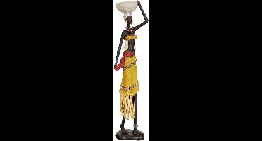 Decoratie beeld `Auma` Afrikaanse Vrouw, H 46cm