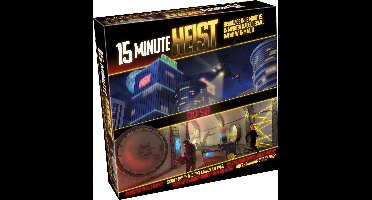 Tactic 15 Minute Heist – Bordspel – Coöperatieve Bankroof tegen de Klok – Teamwork en Tactiek – Escape Game Beleving – 2 tot 4 Spelers – Vanaf 8 Jaar