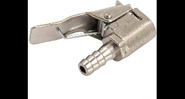 Ventieladapter – Voor 6 mm slang – Vernikkelde zinklegering