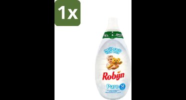 Robijn Pure - Wasverzachter - Ultra Geconcentreerd - Geurloos - 58 Wasbeurten - 1 stuk