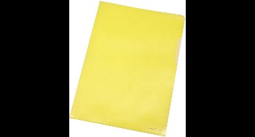 Q-CONNECT L-MAP 120MU GEEL 100