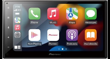 Pioneer SPH-DA360DAB | Inclusief DAB+ Antenne | Draadloos Apple Carplay | Android Auto
