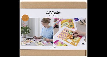 Creativ Company Starter Hobbyset Oliepastel Bloemen 24 Kleuren