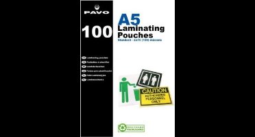 PAVO - A5 Lamineersheets - 2 x 75 microns - 25 stuk