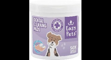 EASYPETS TOOTH CLEANING PADS 50 ST