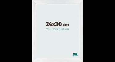 Your Decoration - Fotolijst 24x30 cm - MDF - Wit Hoogglans - Pisa
