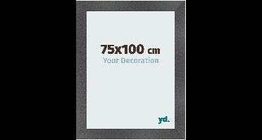 Your Decoration - Fotolijst 75x100 cm - MDF - Zwart Mat - Pisa