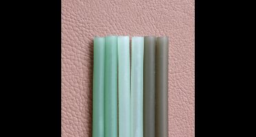 By Lille Vilde - Rietjes - 6 - Stuks - Forest - 20x07 cm