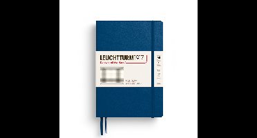 Leuchtturm1917 A5 Medium Notitieboek Squared/Geruit Indigo