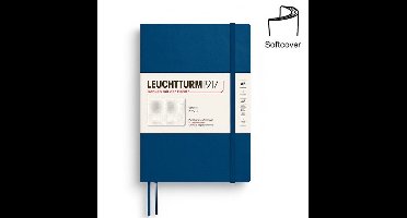 Leuchtturm1917 A5 Medium Notitieboek Softcover Dotted Indigo