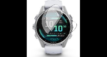 Screenprotector geschikt voor Garmin Fenix 8 43mm - 2x FlexGuard Screen Protector