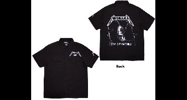 Metallica - Ride The Lightning Shirt - M - Zwart