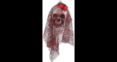 ATOSA - Bruid doodskop hangdecoratie