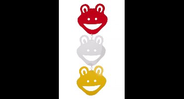 Hangdecoratie oeteldonk kikkers