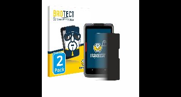 BROTECT - privacy screenprotector voor Honeywell ScanPal EDA71 - Folie Beschermfolie Blauwlichtfilter 2 Stuks
