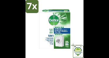 7 x Dettol Wasmachine Reiniger Duo 500 ml - Grootverpakking - Wasmachine Reiniger - Wasmachine Schoonmaken - Kalkaanslag Verwijderen - Wasmachine Onderhoud - Wasmachine Hygiëne