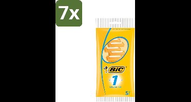 Bic - Scheermesjes - Sensitive - Enkel Mesje - Wegwerpmesjes - 5 Scheermesjes - Bulkverpakking - 7 stuks