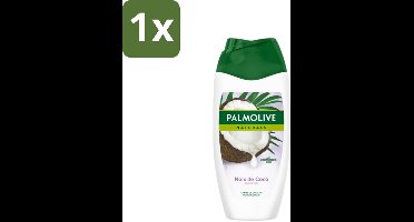 1 x Palmolive Naturals - Douchecrème - Kokosnoot - 250 ml - Douchegel Kokos - Douchecrème Kokos - Kokos Geur - Hydraterende Douchegel - Verzorgende Douchegel