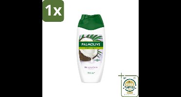 1 x Palmolive Naturals - Douchecrème - Kokosnoot - 250 ml- Douchegel Kokosnoot - Kokos Geur - Hydraterende Douchegel - Verzorgende Douchegel - Tropische Geur