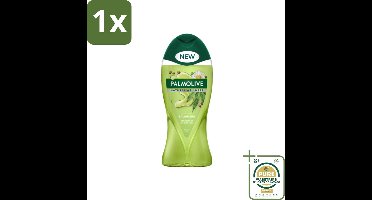 1 x Palmolive - Natural Wellness - Douchegel - Balancing - Ontspannend & Fris - 250 ml- Douchegel - Wellness - Ontspanning - Fris - Cannabiszaadolie