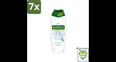 7 x Palmolive Naturals - Douchegel - Sensitive - Voor Gevoelige Huid - 500 ml - Grootverpakking - Douchegel - Gevoelige Huid - Melkproteïnen - Zachte Reiniging - Natuurlijke Balans