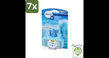 7 x Ambi Pur 3volution - Bermuda Vibes Navulling - Luchtverfrisser - 20 ml - Grootverpakking - Luchtverfrisser - Geur - Ambi Pur - Bermuda Vibes - Fris