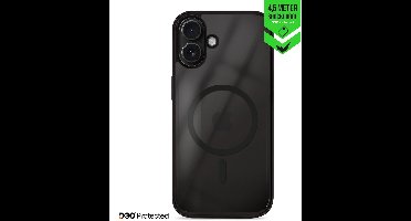 Striker Hoesje geschikt voor Apple iPhone 16 MagSafe Telefoonhoesje Hardcase | Striker X-Core Xtreme Impact Backcover Shockproof | Geschikt voor MagSafe | Geschikt voor Draadloos Opladen met Magnetische Ring | Geschikt voor MagSafe Case - Zwart