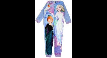 Disney Onesie Disney Frozen Elsa Anna lichtblauw Kids & Kind Meisjes Blauw - Maat: 98