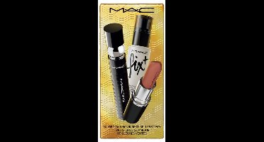 MAC Holiday Collection Gilded Glamour Best-Sellers Trio Gesicht Make-up Set MASCARA , LIPSTICK, Setting Spray 30 ml
