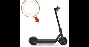Segway-Ninebot Kickscooter Max G30 Wiel Stickers