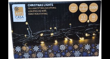 Arti Casa Kerstverlichting - Kerst - Kerstboom - 50LED - Warm White