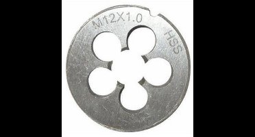 Ironside HSS Plus Snijplaten – Ø25,4 mm – M4 x 0,70 – Voor Precisiesnijwerk in Metaal