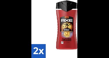 Axe – Douchegel 3-in-1 – Sunset Fresh – 250 ml - Voordeelverpakking - 2 stuks