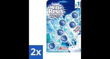 Witte Reus - Kracht Actief Toiletblok - Oceaan - 3 Toiletblokken - Voordeelverpakking - 2 stuks