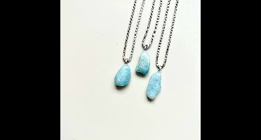Gemstone ketting Aquamarijn